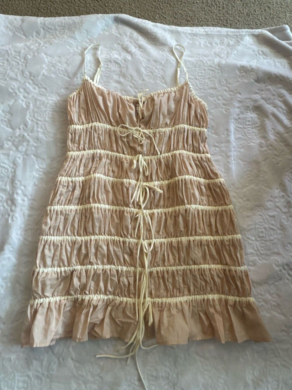 ASOS RUFFLED DRESS SIZE 10 - Picture 6 of 13